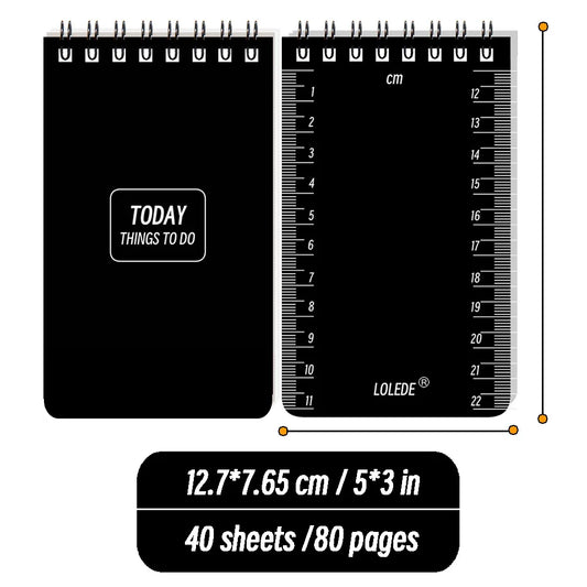 A7 Mini Notizbuch To-Do Liste Skizzenbuch Schule Büro Tagebuch Planer Notizblock