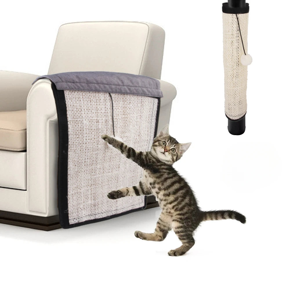 Kratzmatte für Katzen zum Möbelschutz und Krallenschleifen