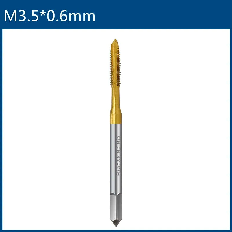 HSS Titanbeschichtung Gewindebohrer M2-M12 Metrisch Handwerkzeuge