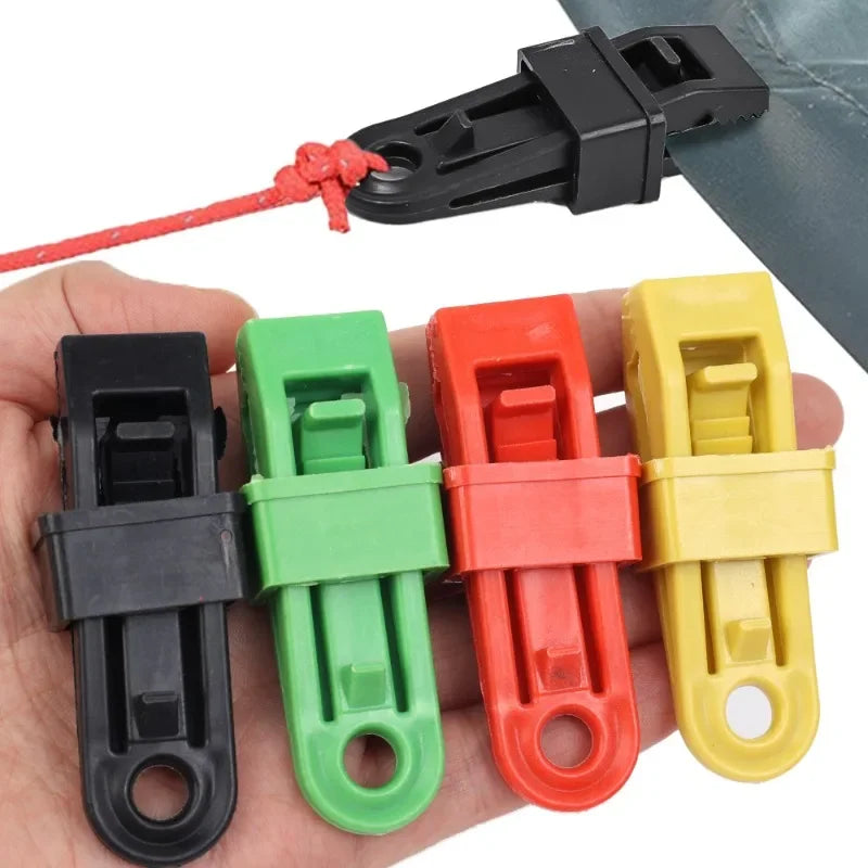 Markisen Seil Klemme Plane Clip Zelt Clip Wiederverwendbar 10 oder 20 Stück