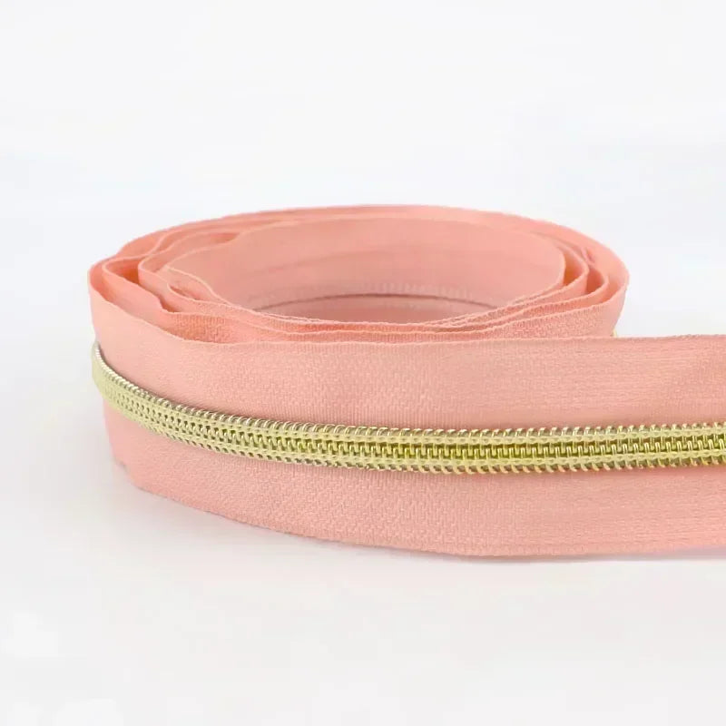 Nylon Reißverschluss Meterware DIY Kleidung Taschen Reparatur 5/10/20m Länge
