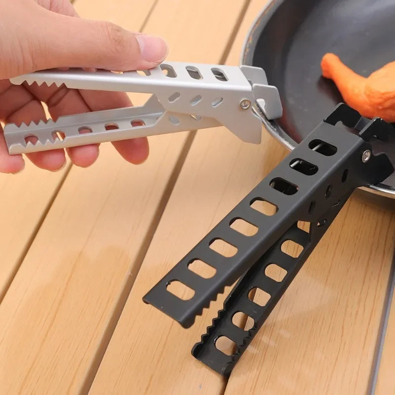 Camping Topfclip Anti-Verbrühung Aluminiumclip Picknick Outdoor Kochgeschirr