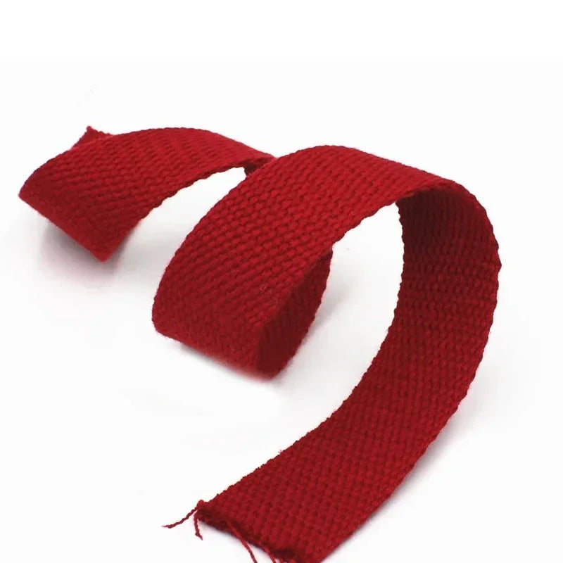4M Polyester/Nylon Gurtband 1.3mm dick, 20-50mm breit für DIY Nähen Rucksäcke