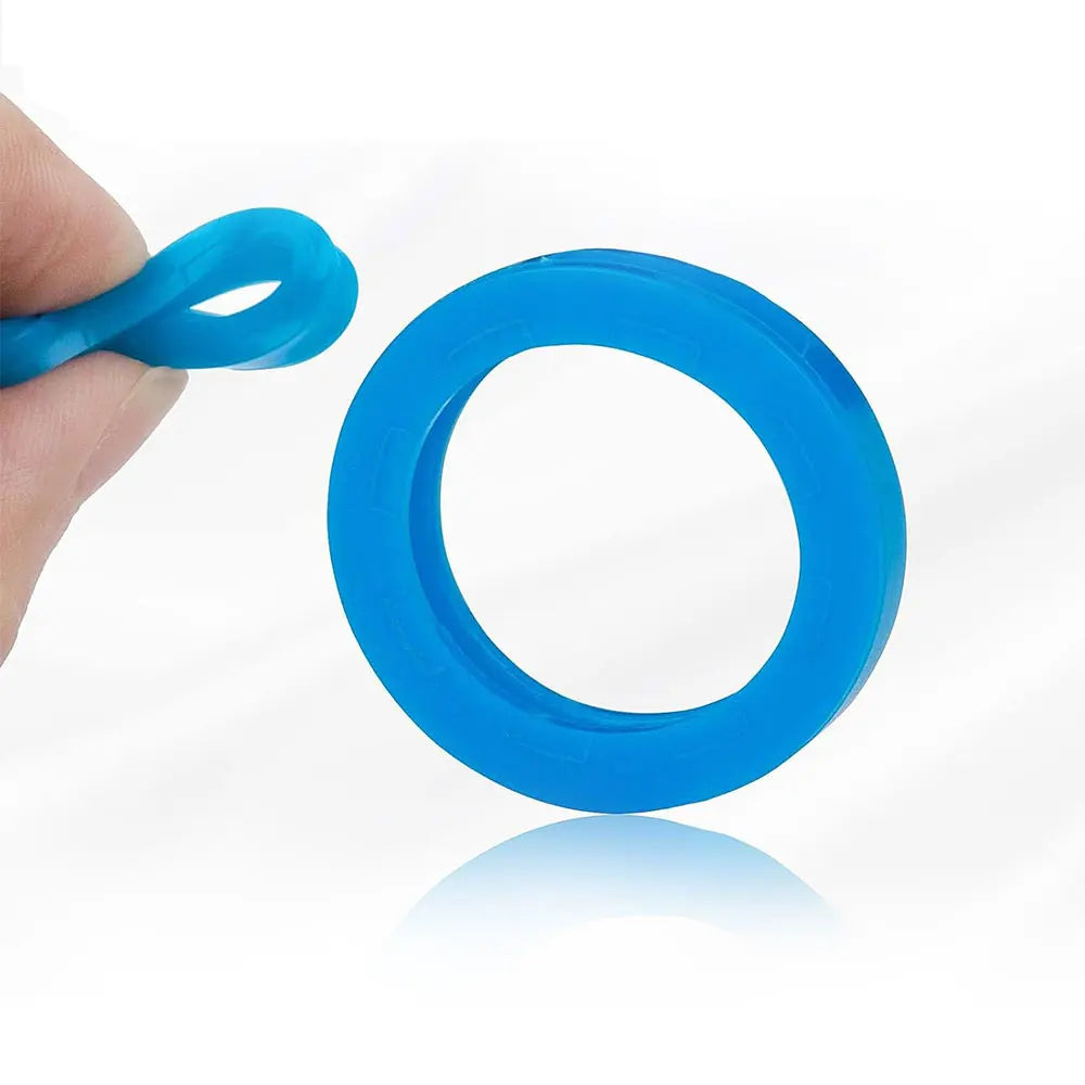 Bunte Schlüsseloberseiten aus weichem PVC - 10–32 Teile