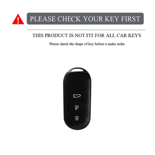 Weiches TPU Autoschlüsseletui kompatibel mit Aito M5 M7 2022 Grau