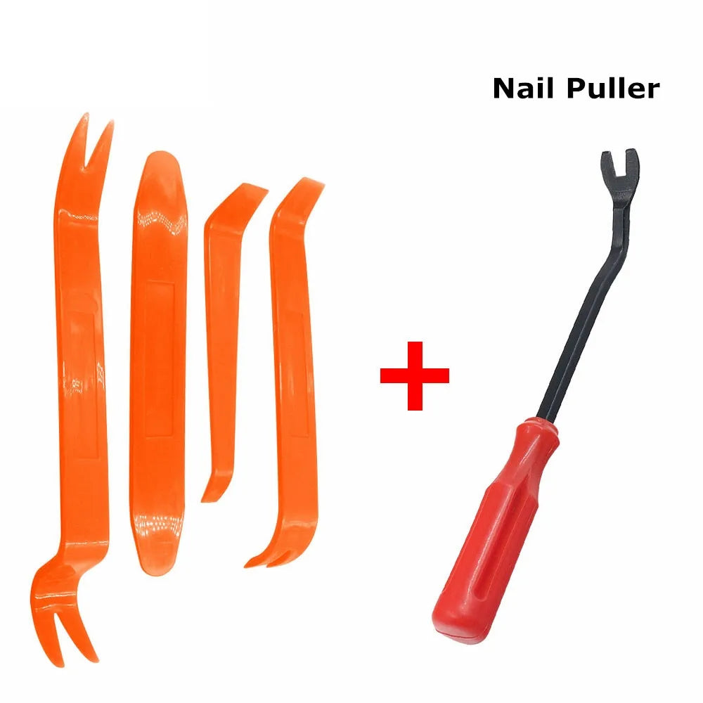 Schonend - Präzise: 4-teiliges Auto Panel Removal Tool Kit aus robustem Kunststoff