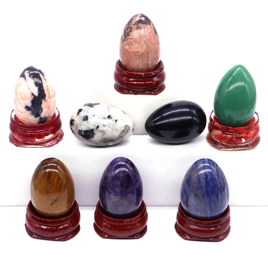 Edelsteine Yoni Ei zur Energieheilung und Meditation