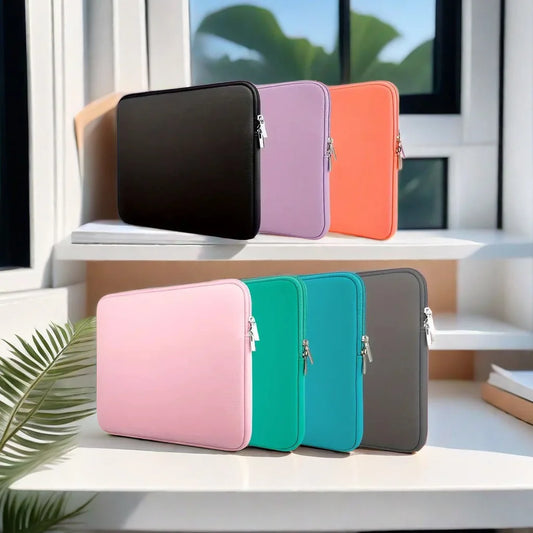 Tragbare Laptoptasche mit Reißverschluss für 11-15,6 Zoll Notebooks