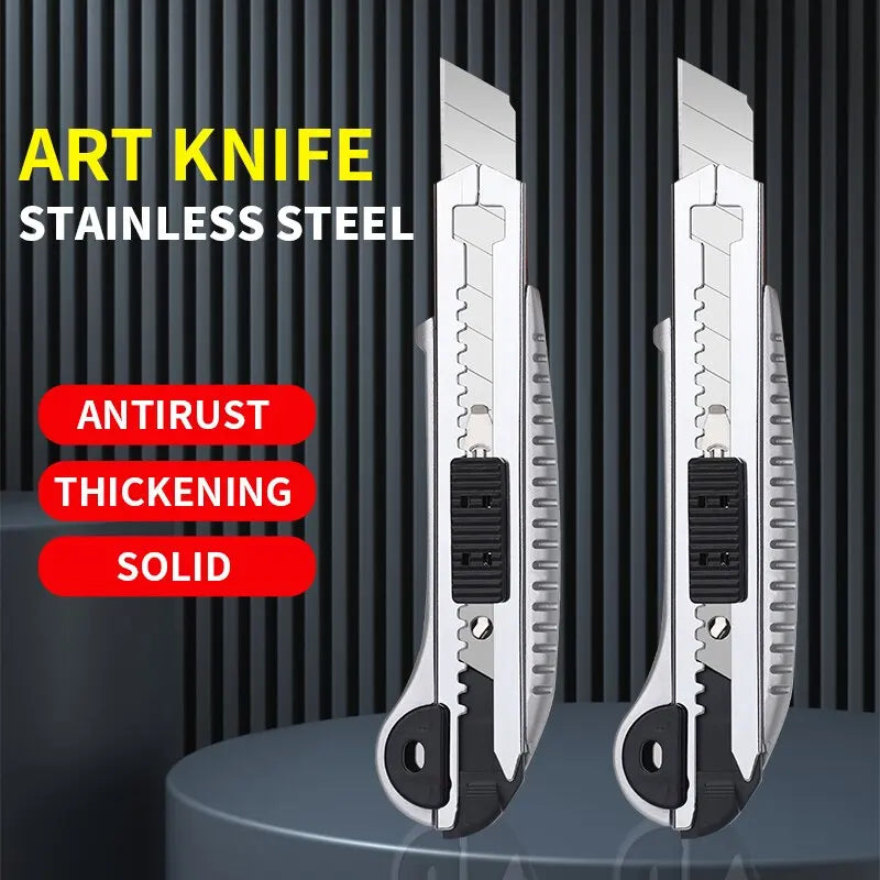 Robustes Edelstahl-Kunstmesser 15cm mit 9cm Klinge – präzise - sicher schneiden