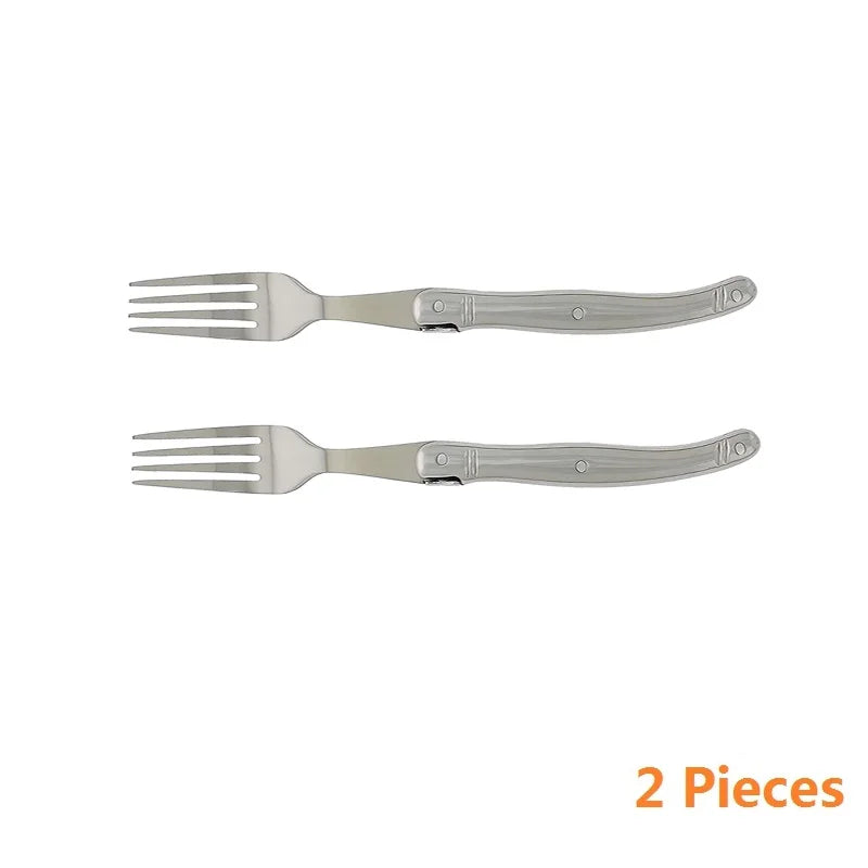 Elegantes Steakmesser Set aus Edelstahl für stilvolles Dinner zu Hause