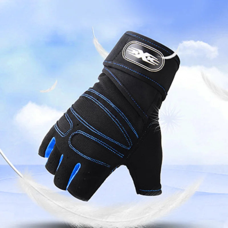 Stoßfeste Gym Handschuhe Unisex – Komfort - Grip für Fitness - Bodybuilding