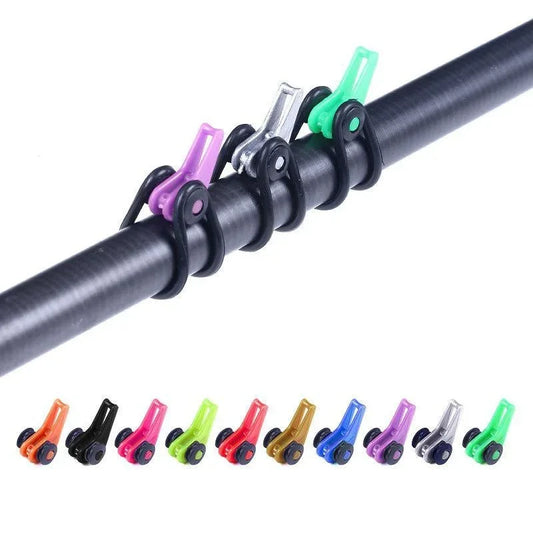 Kunststoff Angelhaken Köderaufhänger 10 Stück 1,7 cm für Meeresangeln