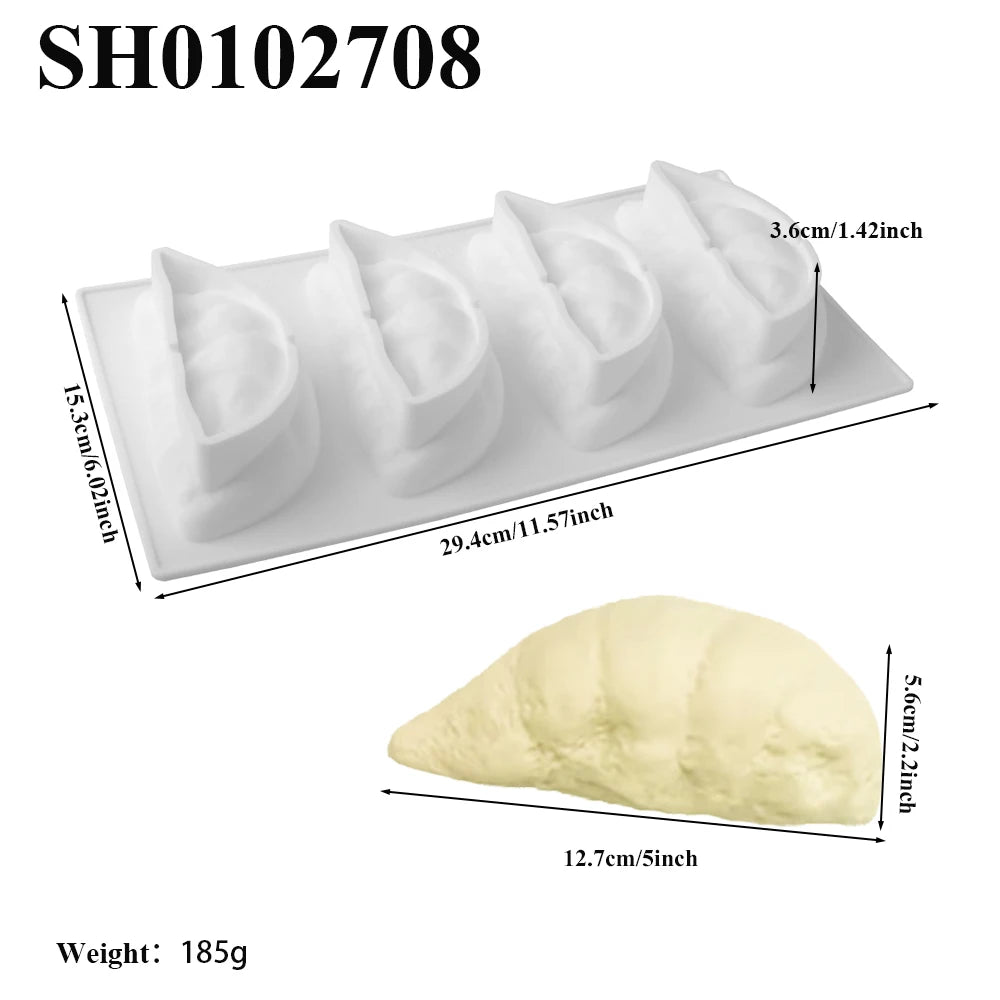 Kreative 3D Durian Silikon Kuchenform, antihaftend, 1-4 Zellen, bis 230°C