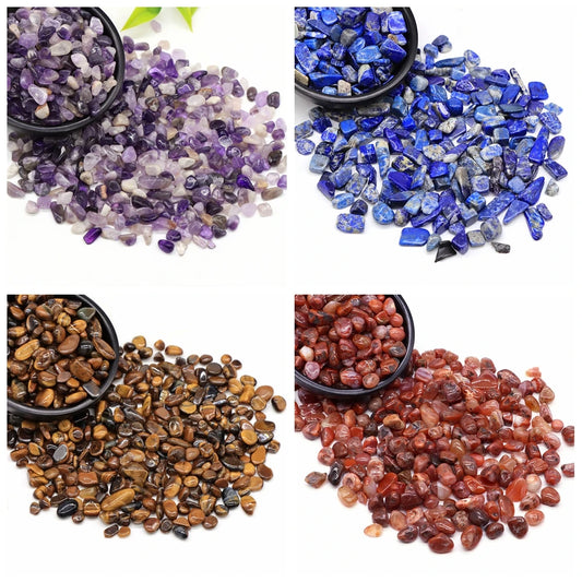 Kristall Chips für Reiki und Meditation – Edelstein Deko