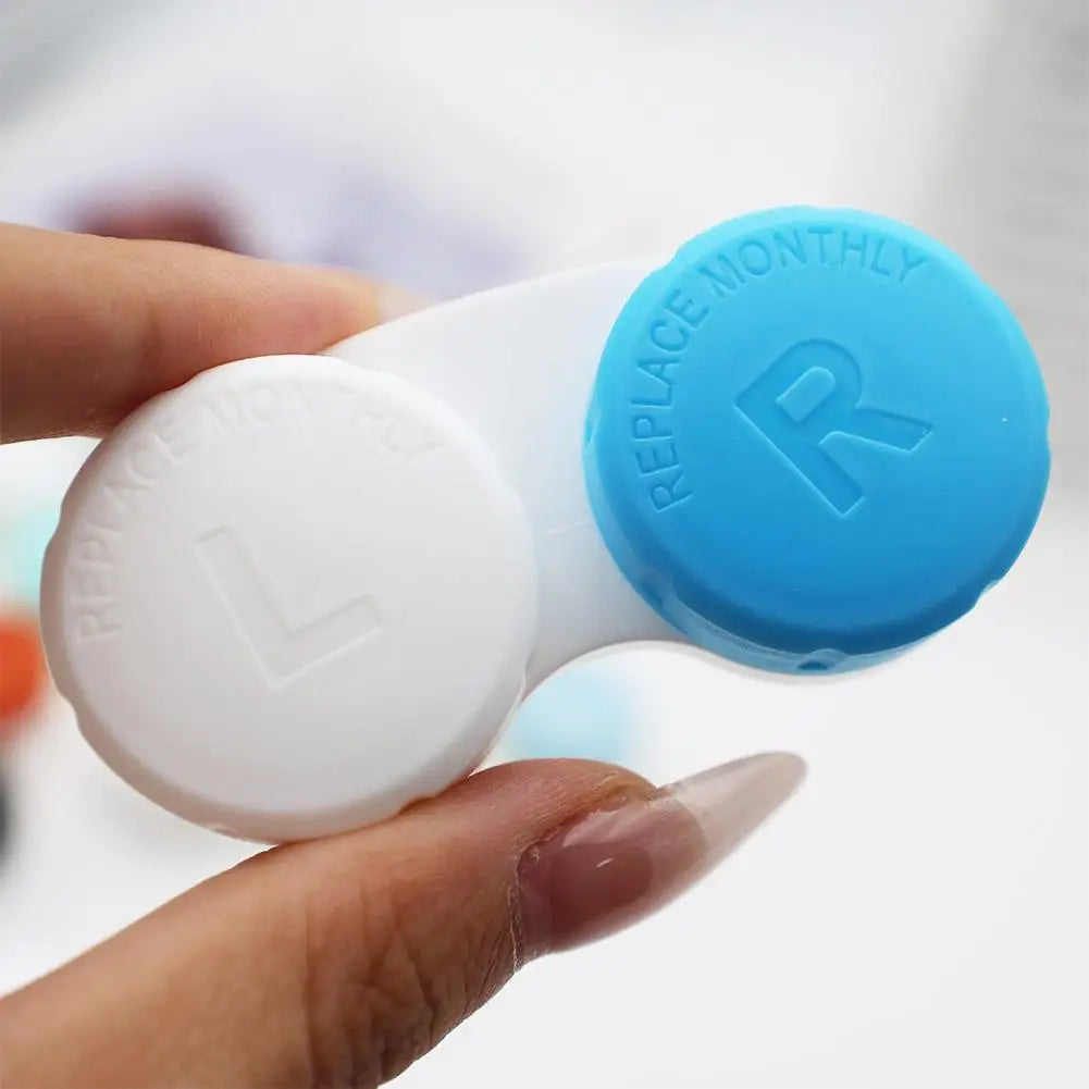 12er Set Kontaktlinsen Behälter: Hygienisch und Reisefertig