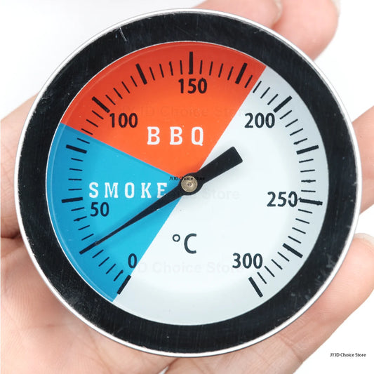 300°C Ofenthermometer aus Edelstahl für Grill und Küche, 52 mm