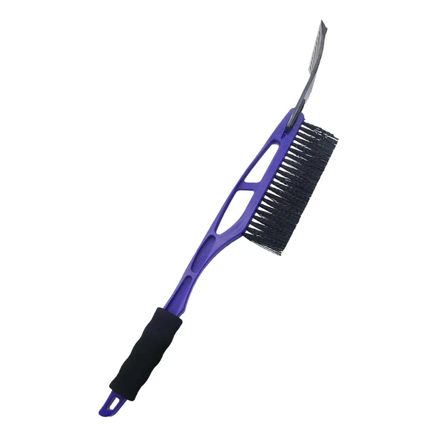 Robuste Schneebürste mit Eiskratzer und EVA-Schaumgriff für Auto und Camping