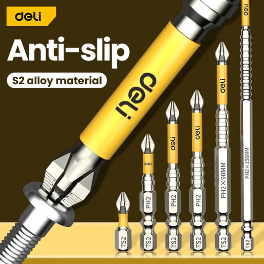 5PCS Magnetische Bits Set aus Chrom-Vanadium Stahl – Stark, Präzise, Langlebig