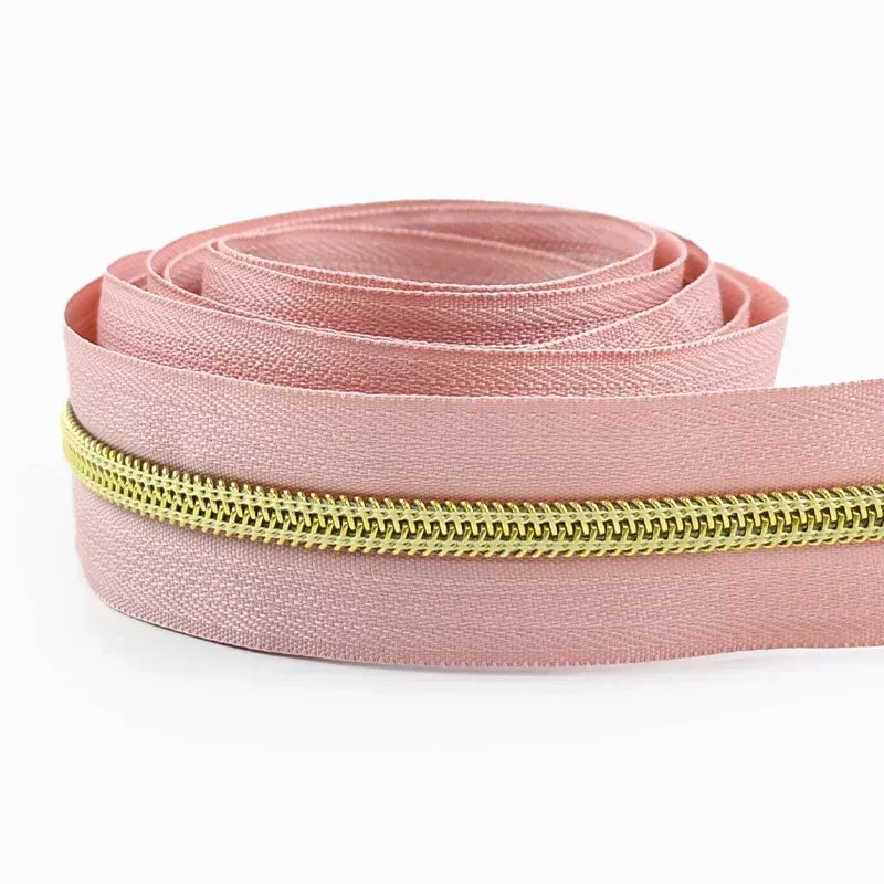 Nylon Reißverschluss Meterware DIY Kleidung Taschen Reparatur 5/10/20m Länge