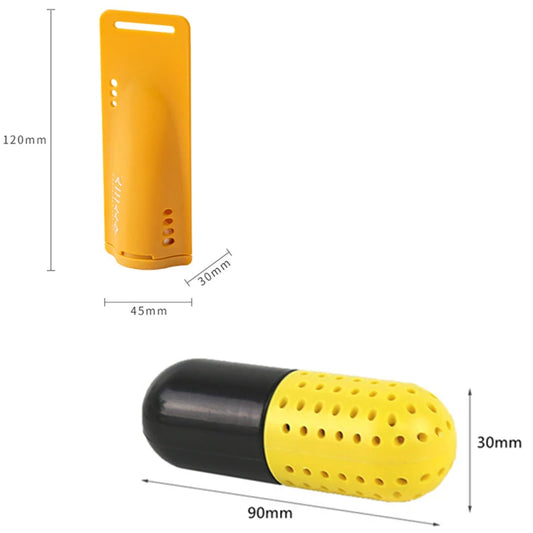 2er Set Schuhe Geruchsentferner Feuchtigkeitsabsorber für Haushalt