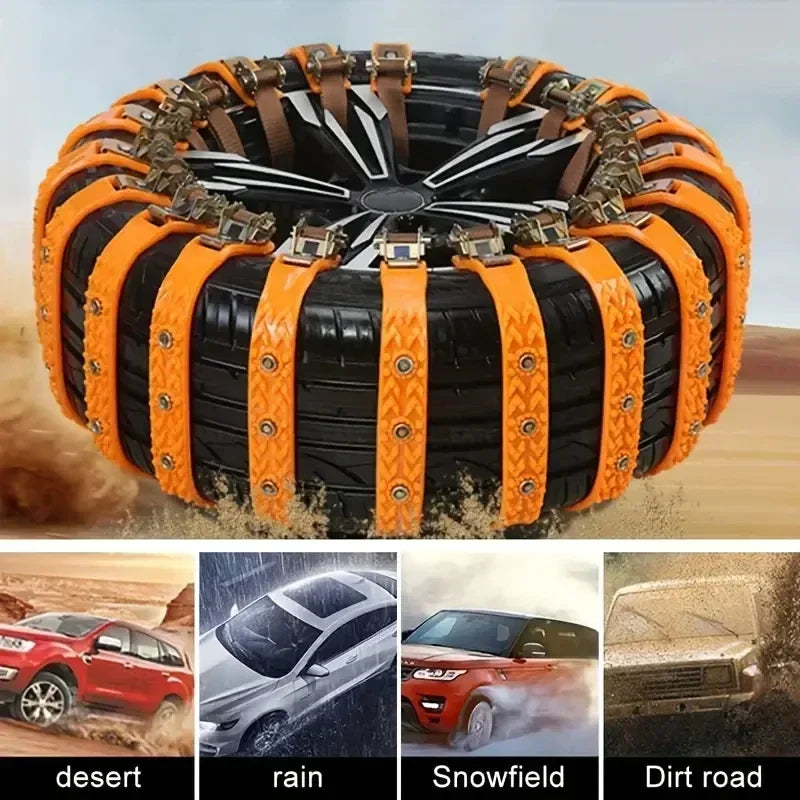 Winter Auto Schneeketten für Reifen in verschiedenen Größen