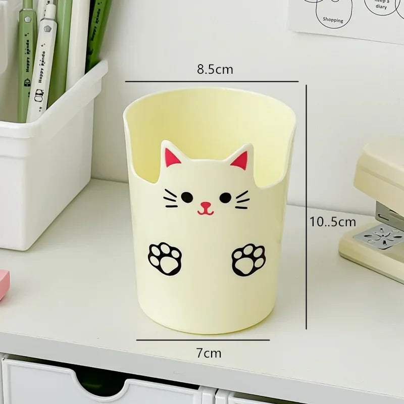 Niedlicher Cartoon Bleistift Organizer Kawaii Katze Pinselhalter Kinder