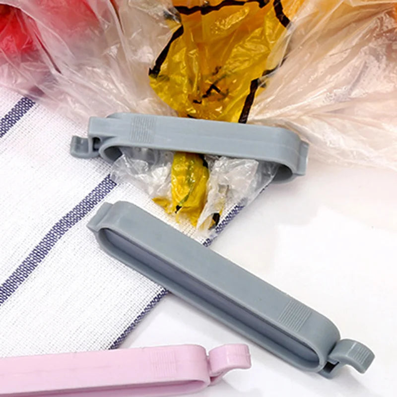 Frische - Ordnung: 12er Set praktische, tragbare Kunststoff-Frischhalte-Clips