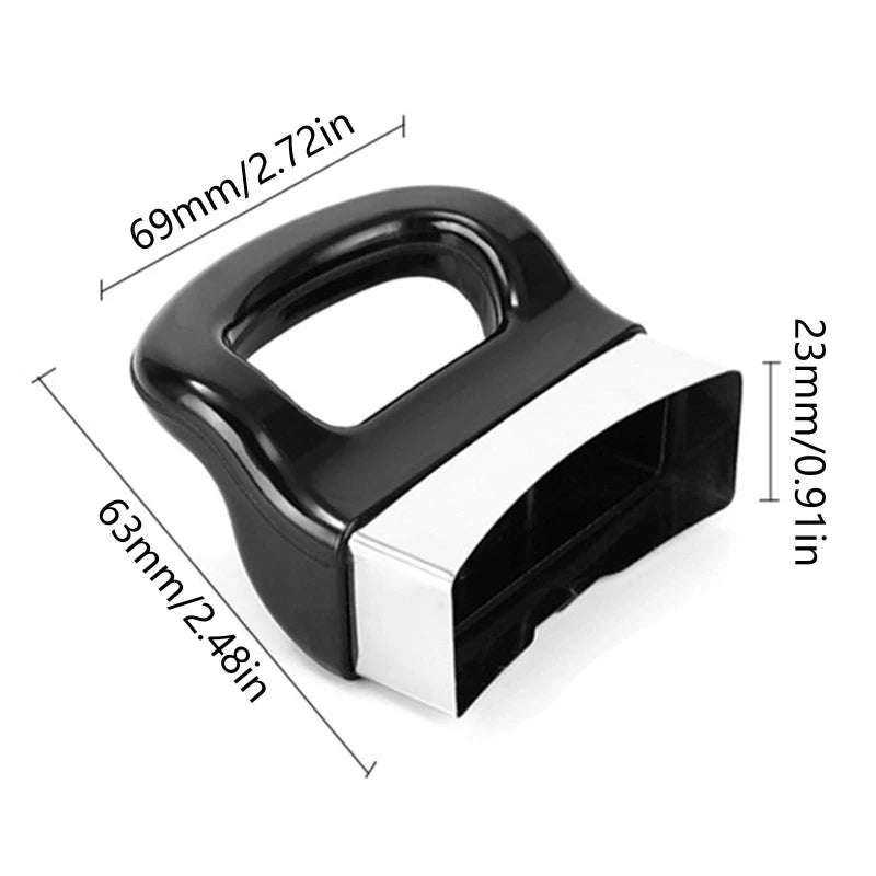 2er Set Ersatzgriffe für Töpfe Pfannen kurze abnehmbare Seitengriffe