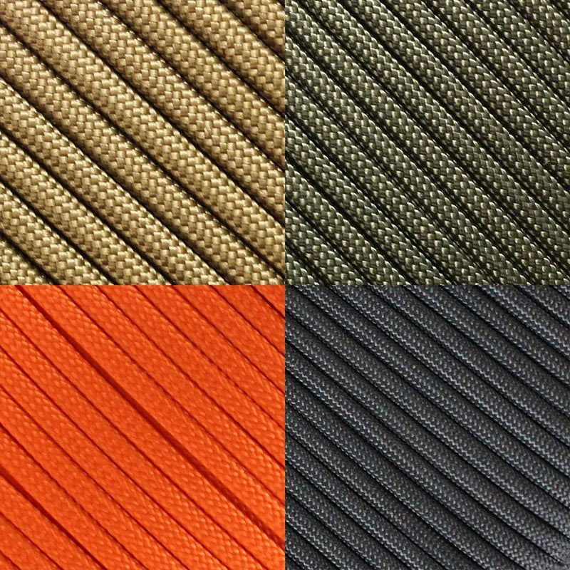 7-Kerne Paracord 4mm – extrem robust, 550 lb Bruchfestigkeit, 5-30m Länge
