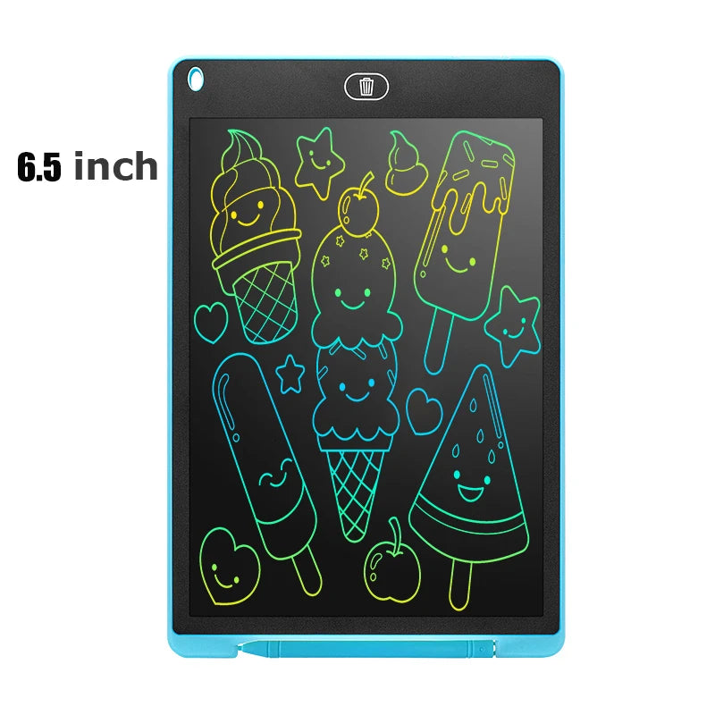 Kreatives 6,5 LCD Schreibtablet – bunt, umweltfreundlich - pädagogisch ideal