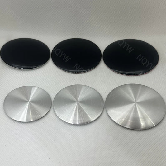 4er Set 3D Aluminium Rad Center Caps Aufkleber 45mm bis 75mm Felgenkappen