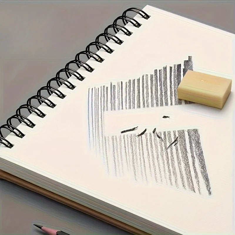 50 Blatt säurefreies Aquarellpapier Skizzenbuch mit Spiralbindung für Künstler