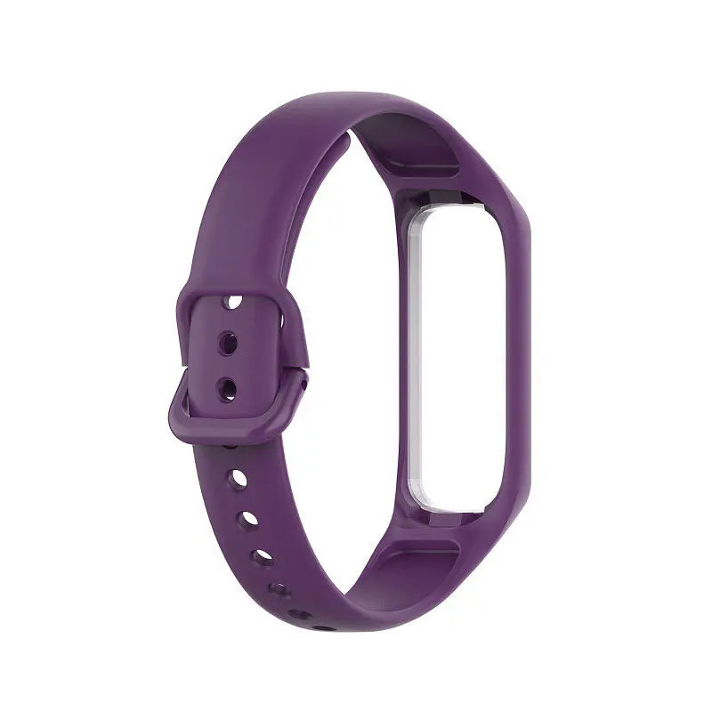 Weiches Silikonarmband für Smartwatch mit verstellbarer Länge und Verschluss