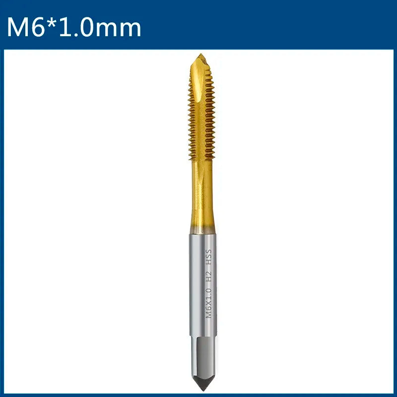 HSS Titanbeschichtung Gewindebohrer M2-M12 Metrisch Handwerkzeuge
