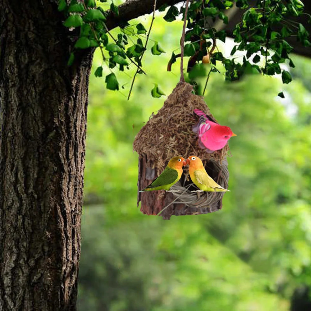 Hängendes Vogelhaus für Garten – Stilvolle Baumdekoration