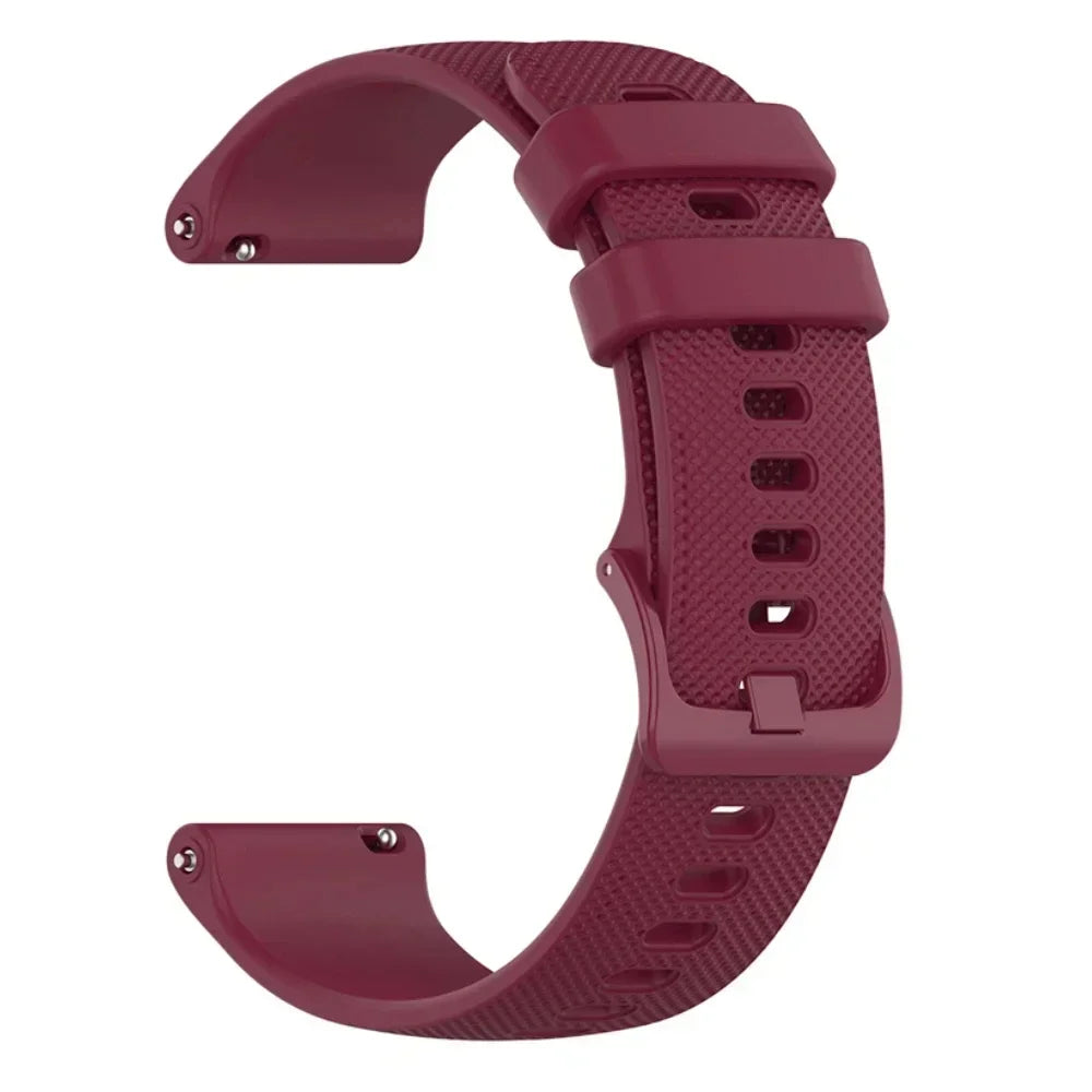 Sportliches Silikonarmband 20/22 mm mit Fußballmuster – perfekt für Xiaomi - Huami