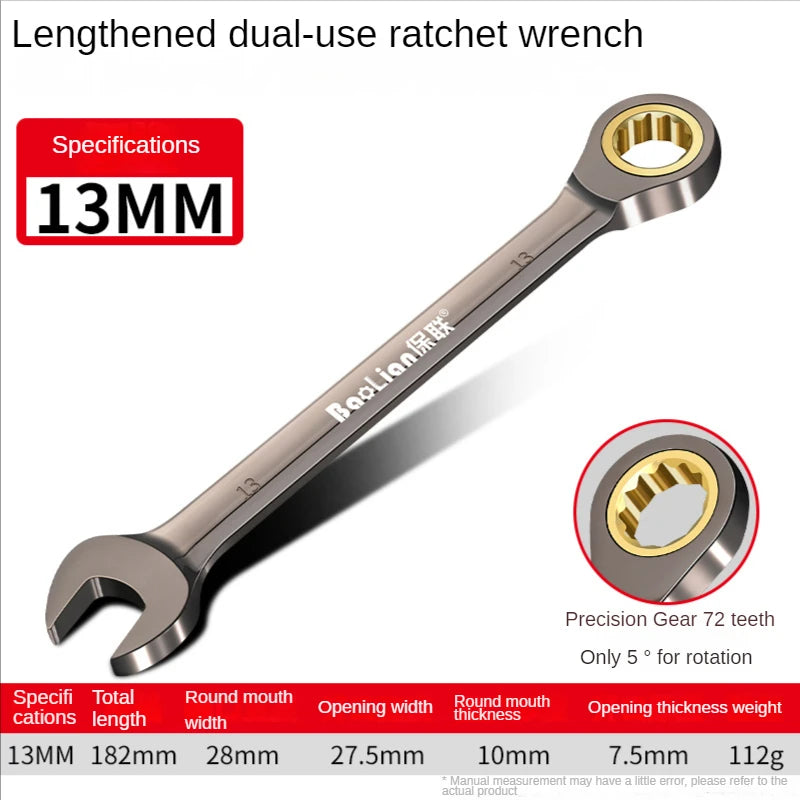 Universal Torx Ratschen-Schlüssel 8-22mm – Robust, Präzise - Vielseitig
