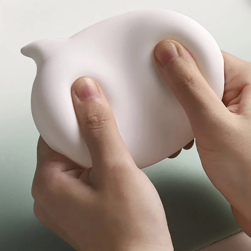 Ergonomische Silikon Handauflage für Maus - Tastatur – Büro - Zuhause