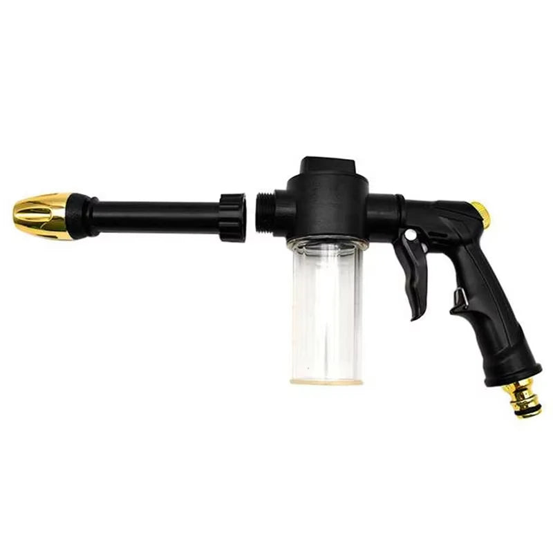 Effiziente Garten-Wasserpistole mit variablen Strahlen - 100ml Schaumtopf