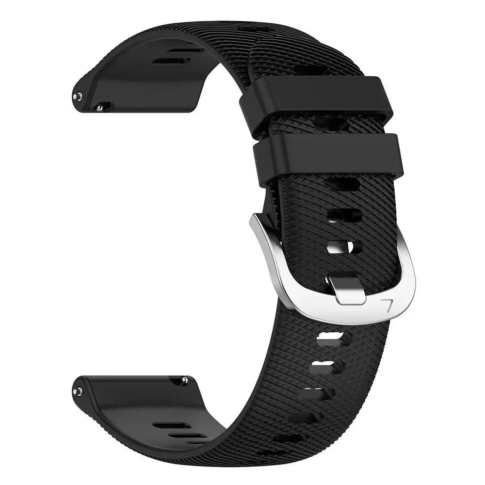 Sportliches Silikon-Uhrarmband 20/22mm – Komfort - Robustheit für Suunto Modelle