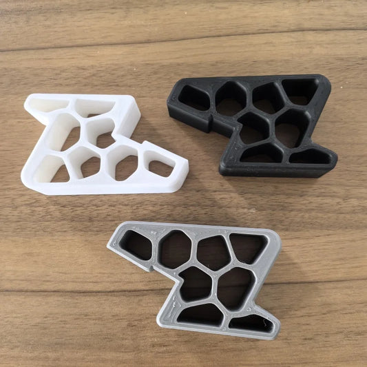 Fenster und Balkon Türstopper mit Schienenverriegelung rutschfest schwarz