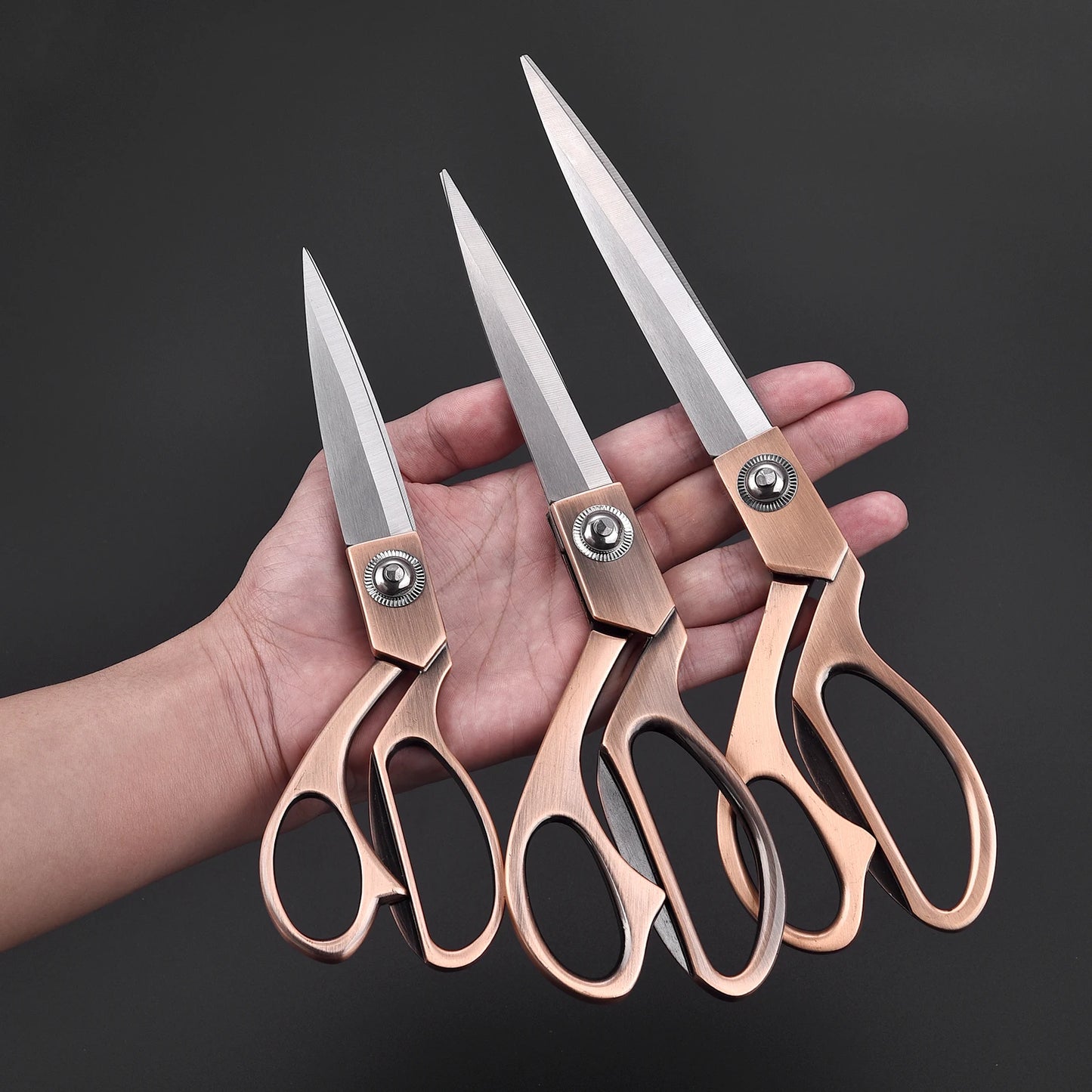 Professionelle Vintage Schneider Schere Edelstahl für Stoff Nähen DIY