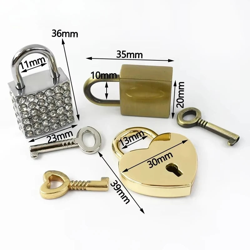 Robuster Metall-Drehverschluss für Handtaschen - Geldbörsen – 1-5 Sets