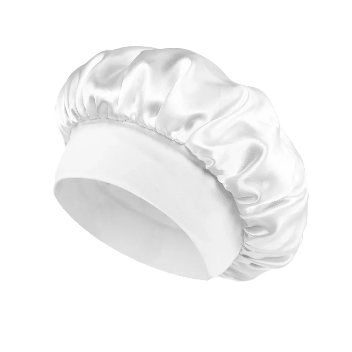 Elegante Satin-Haube für Damen – sanfter Haarsschutz - Komfort allzeit