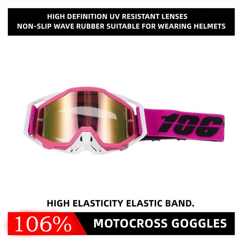 Offroad Schutzbrille Unisex für Motocross ATV Ski Radfahren Windschutz