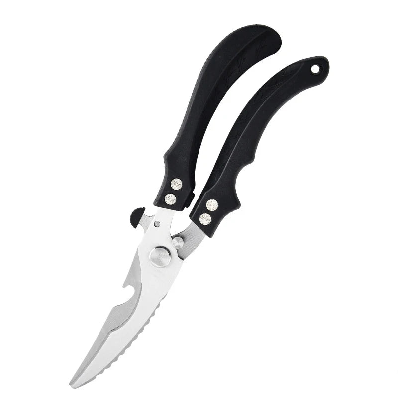 Multifunktionale Küchenschere aus rostfreiem Edelstahl