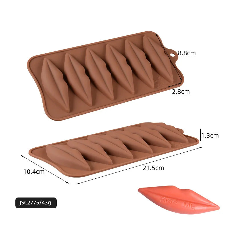 Flexible Silikon Kuchenform für Süßwaren Backen – Antihaft - Umweltfreundlich