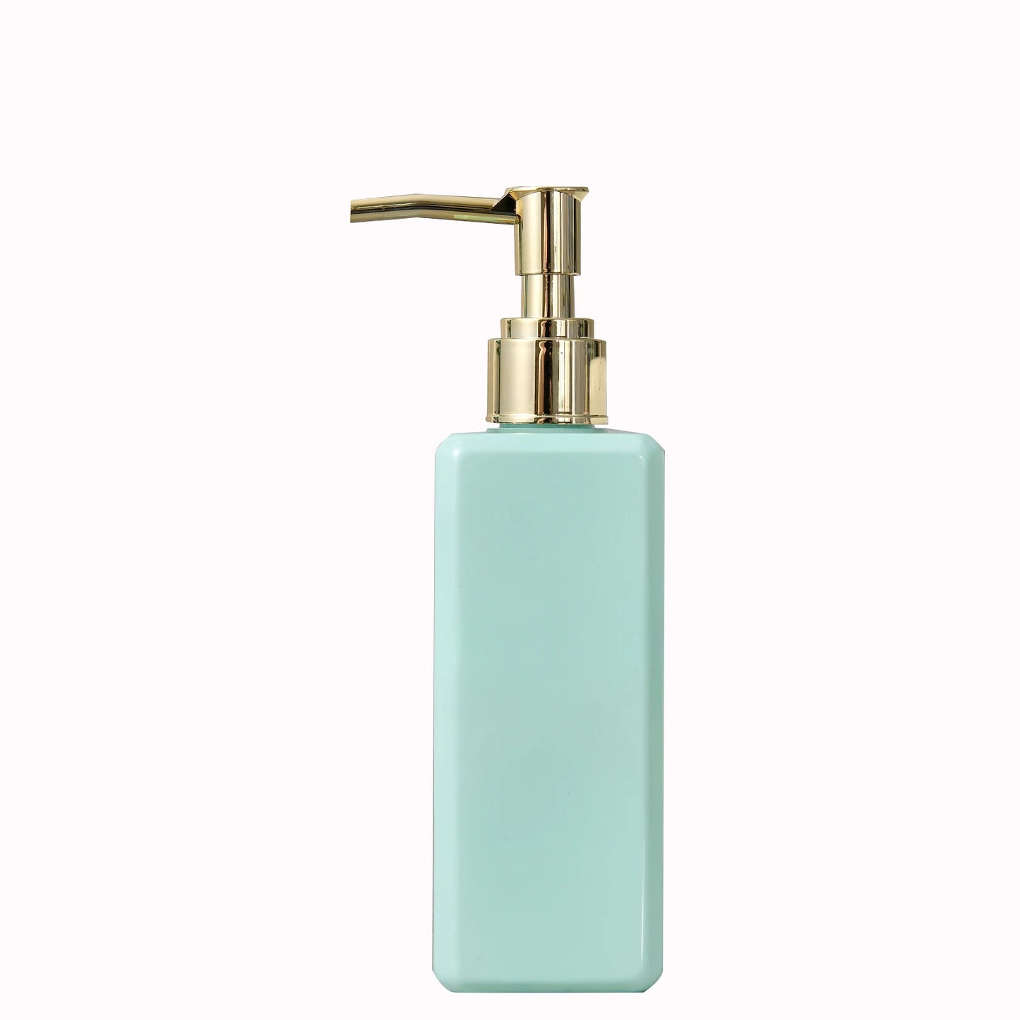 250ml Quadratischer Seifenspender für Bad & Küche – Kunststoff Nachfüllflasche