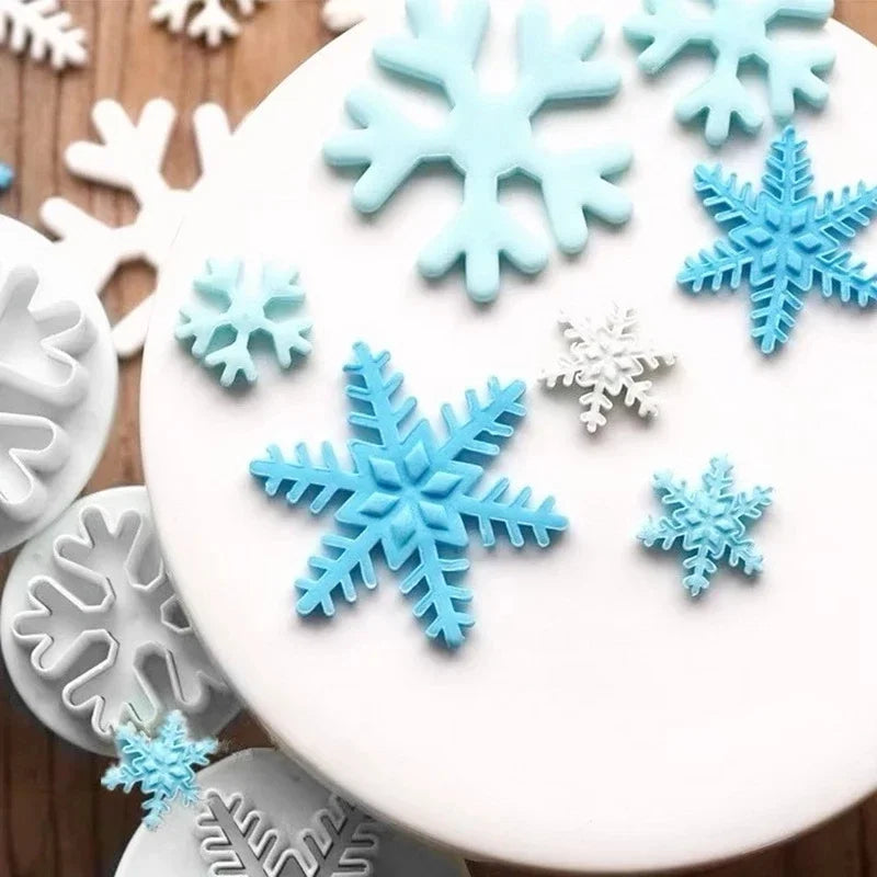 3-teiliges Fondant Fondant-Kuchendekorationsset aus Kunststoff