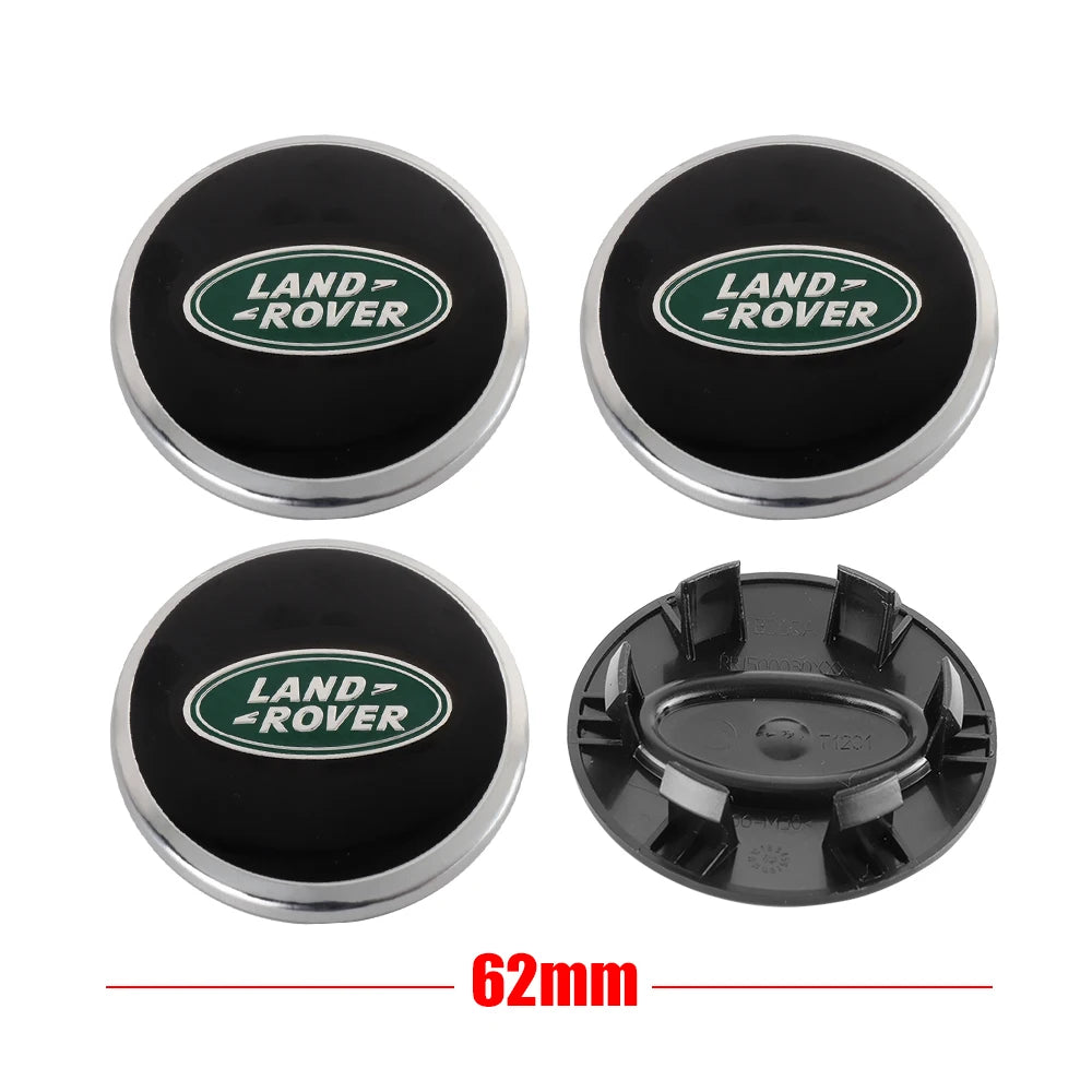 62 mm Radnabenabdeckung 4er Set ABS selbstklebend wetterfest
